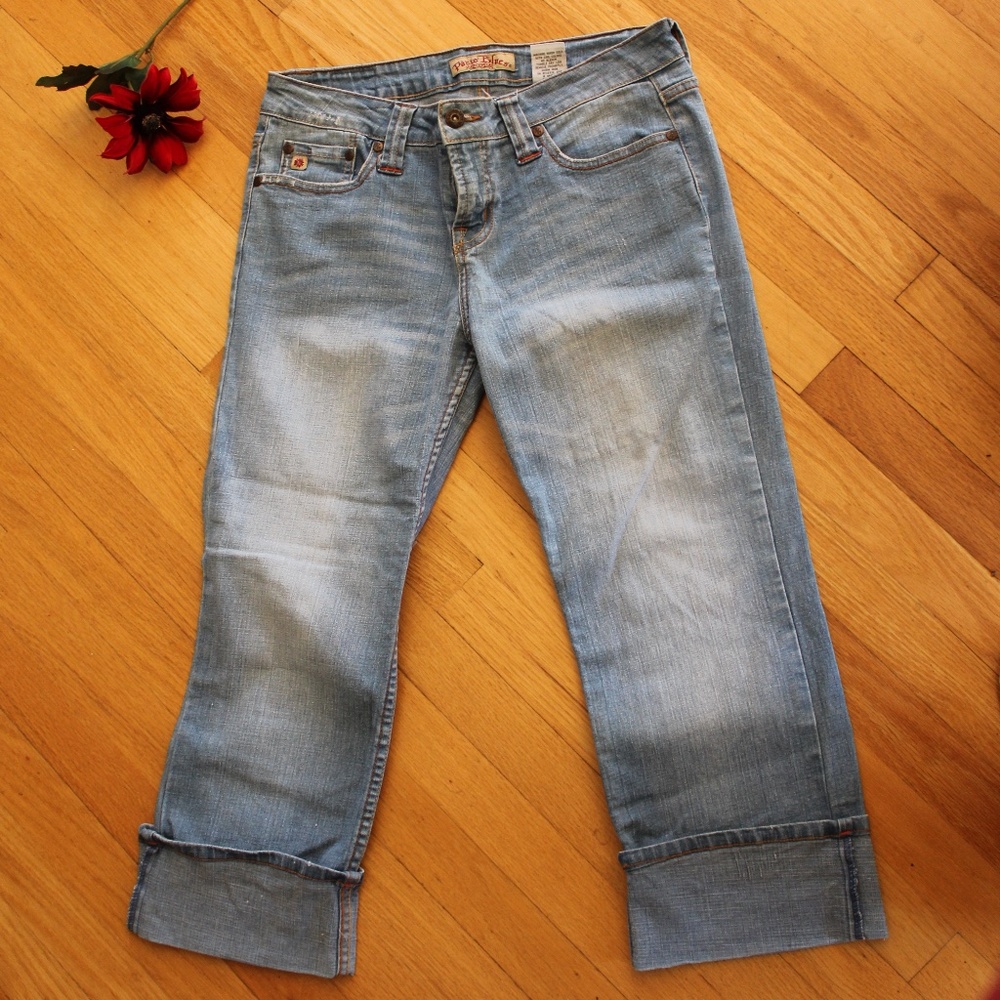 Paris Blues Jean Capris  Jr Sz 11